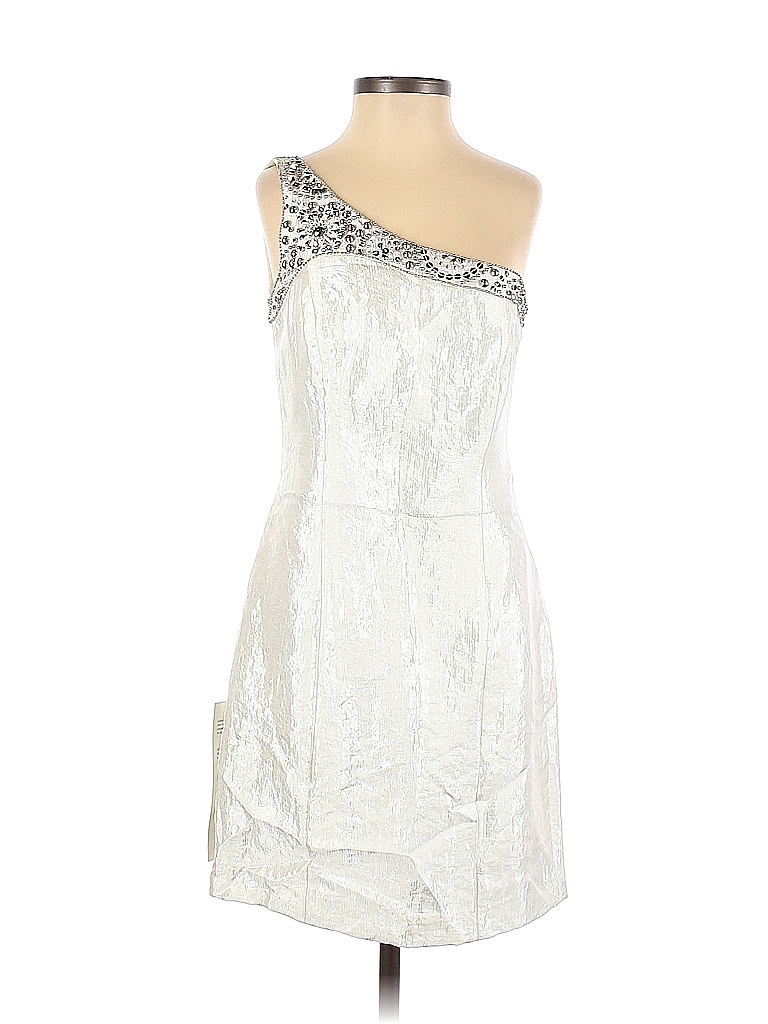 white bodycon lace dress THEO LACE MAXI DRESS main image 1