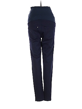 A Pea in the Pod Blue Skinny Ponte Maternity Pants (view 2)