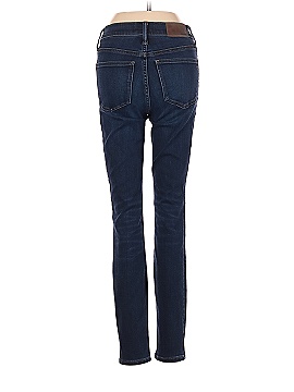 Madewell 9" Mid-Rise Skinny Jeans in Larkspur Wash: TENCEL&trade; Denim Edition (view 2)