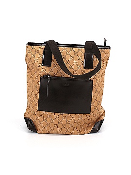 Gucci Vintage Front Pocket Tall Tote