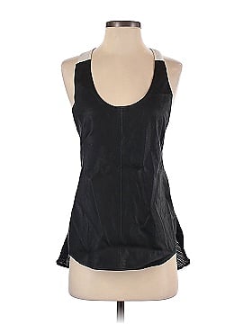 Hilfiger Collection Faux Leather Top (view 1)
