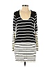 HEATHER Stripes Black Casual Dress Size S - photo 1
