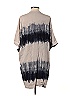 Mona B 100% Rayon Gray Tan Cardigan Size OS - photo 2