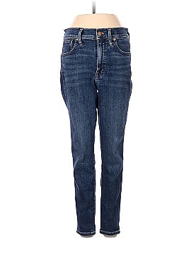 Madewell Petite 10" High-Rise Skinny Jeans in Cordell Wash: Heatrich Denim Edition (view 1)