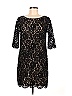 Robert Rodriguez Solid Black Casual Dress Size 6 - photo 1