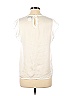 La Redoute 100% Polyester Ivory White Short Sleeve Blouse Size 8 - photo 2