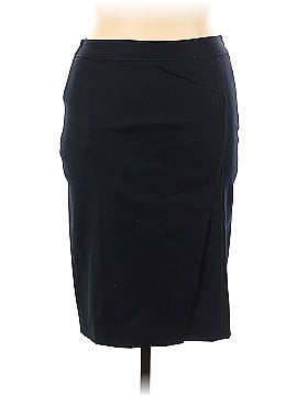 Blue Les Copains Wool Skirt (view 1)
