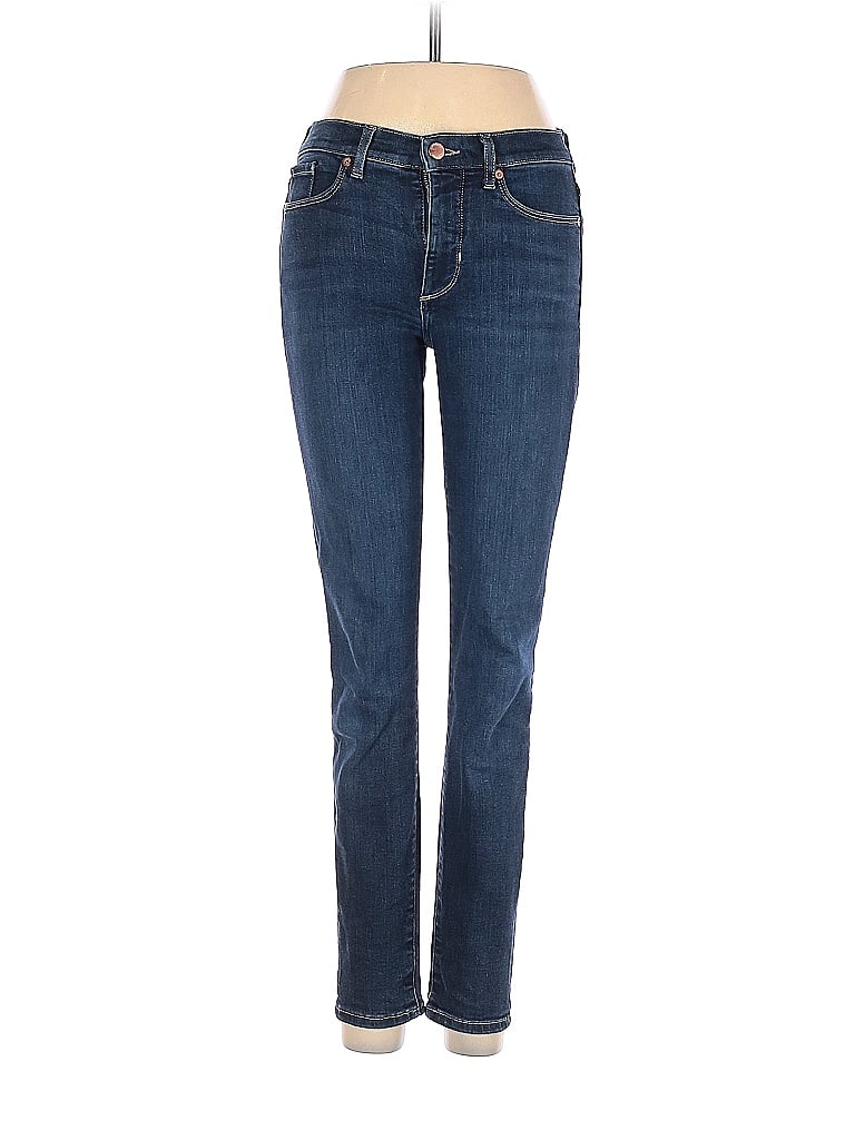 Banana Republic Solid Blue Jeans 25 Waist - 86% off | thredUP