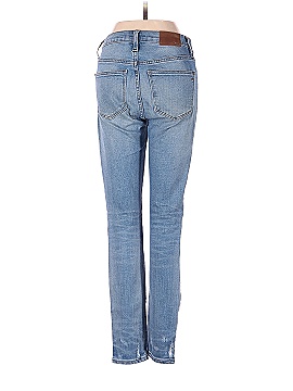 Madewell 9" High-Rise Skinny Jeans: Destructed-Hem Edition (view 2)