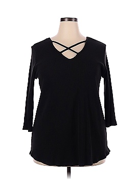 White Birch 3/4 Sleeve Top