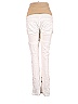 Motherhood Solid White Linen Pants Size S (Maternity) - photo 2