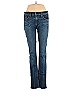 Rag & Bone/JEAN Solid Blue Jeans 26 Waist - photo 1