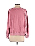 Wildfox 100% Cotton Graphic Solid Colored Pink Sweatshirt Size XS - photo 2