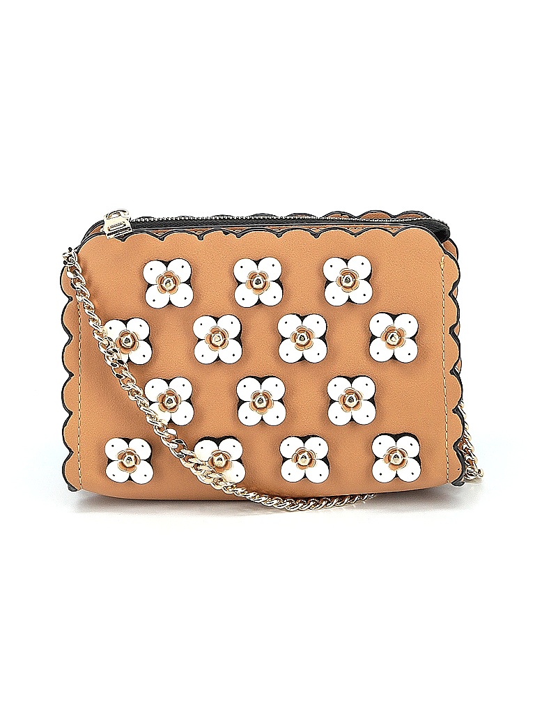 Zara TRF Floral Tan Crossbody Bag One Size 66 off thredUP