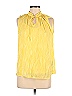 Zac & Rachel 100% Polyester Yellow Sleeveless Top Size M - photo 1