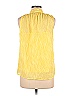 Zac & Rachel 100% Polyester Yellow Sleeveless Top Size M - photo 2