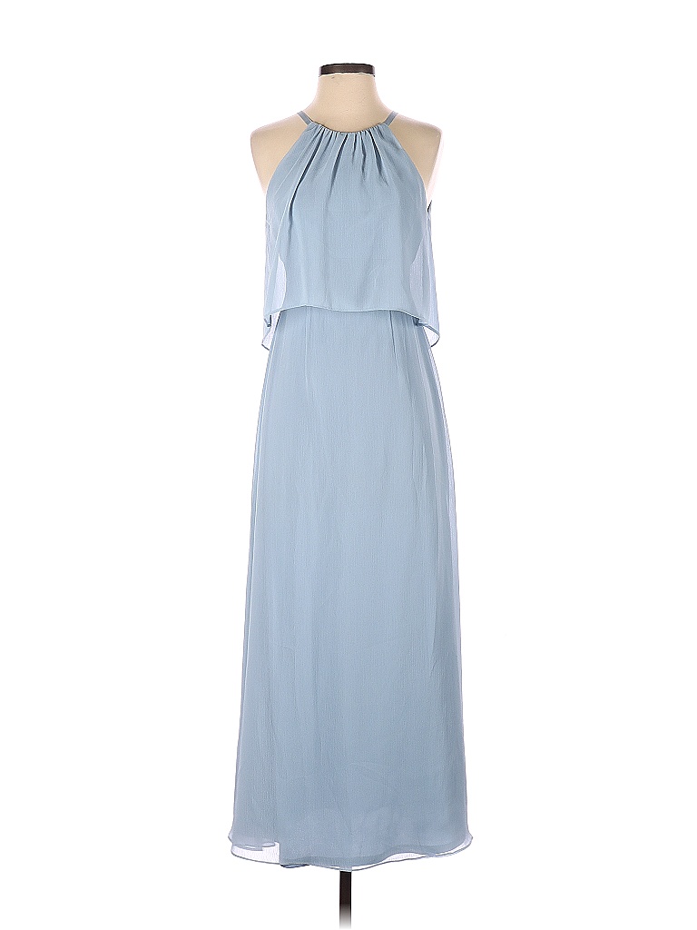 blue and black formal dress V-neckline Lace Applique Long Dress, Black and B Ship From:China Leely Women Dusty Blue 20_OFF