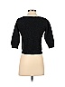 Chelsea28 Color Block Solid Black Pullover Sweater Size M - photo 2