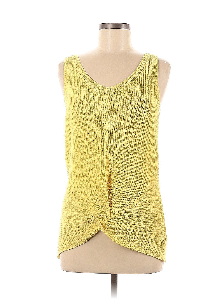 Boston Proper Colored Yellow Pullover Sweater Size M 73 off thredUP