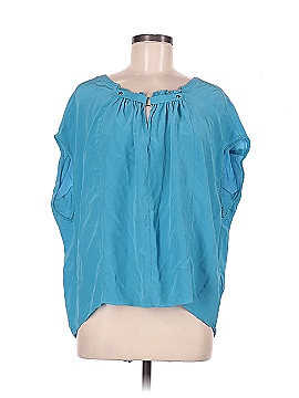 Tracy Reese Short Sleeve Silk Top (view 1)