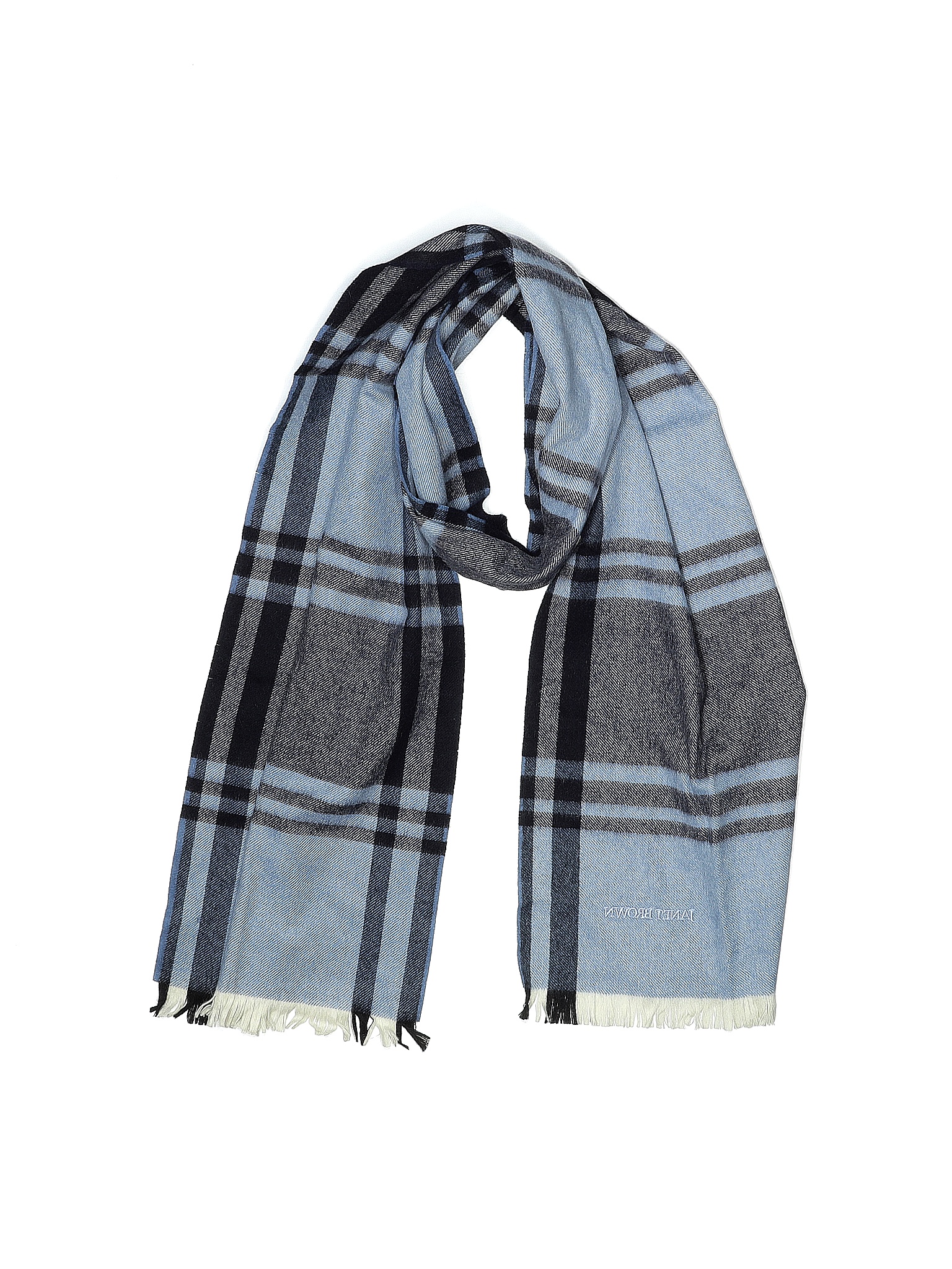 Louis Vuitton Scarf: Blue Checkered/Gingham Accessories, thredUP