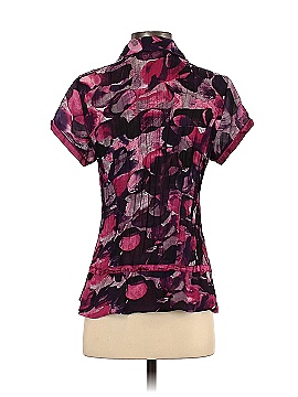 NY Collection Short Sleeve Blouse (view 2)