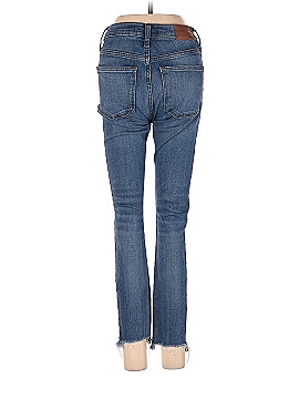 Madewell 9" High-Rise Skinny Crop Jeans: Destructed-Hem Edition (view 2)