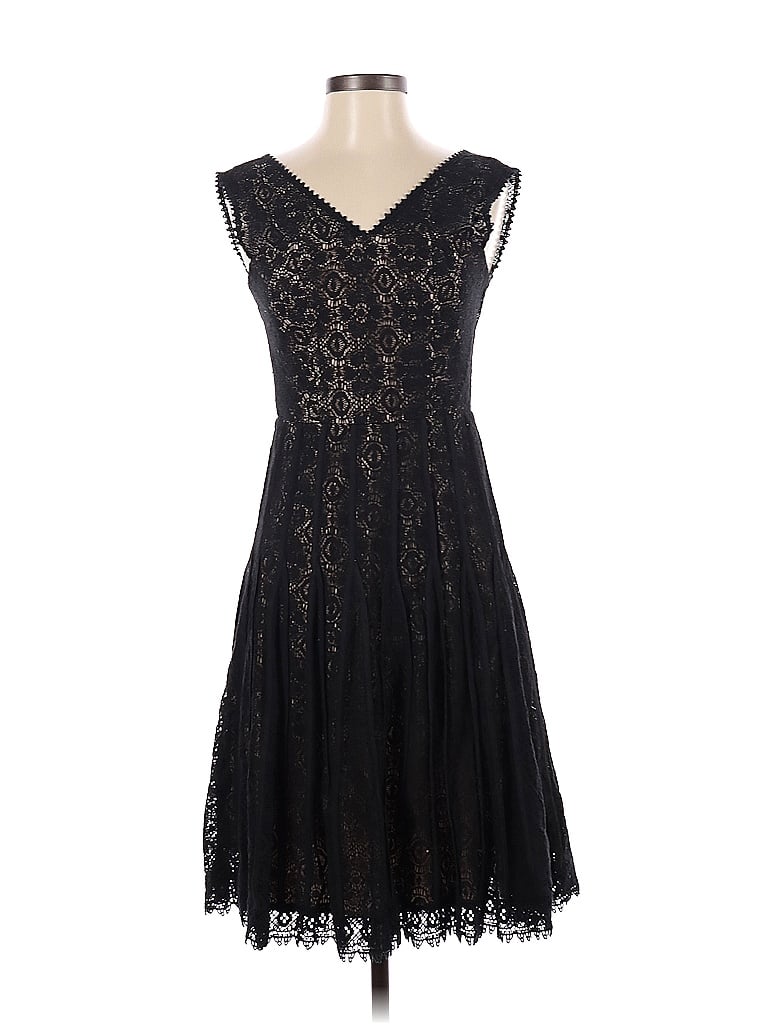 Maeve Black Cocktail Dress Size 0 - photo 1