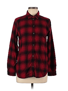 American Eagle Outfitters Long Sleeve Button-Down Shirt (view 1)