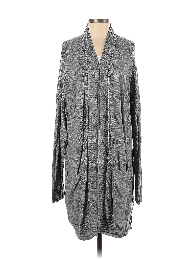 Pre-owned Sonoma Goods For Life Cardigan Sweater In Gray