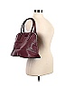 Kenneth Cole REACTION 100% Polyvinyl Chloride Solid Colored Burgundy Satchel One Size - photo 3