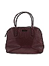 Kenneth Cole REACTION 100% Polyvinyl Chloride Solid Colored Burgundy Satchel One Size - photo 1