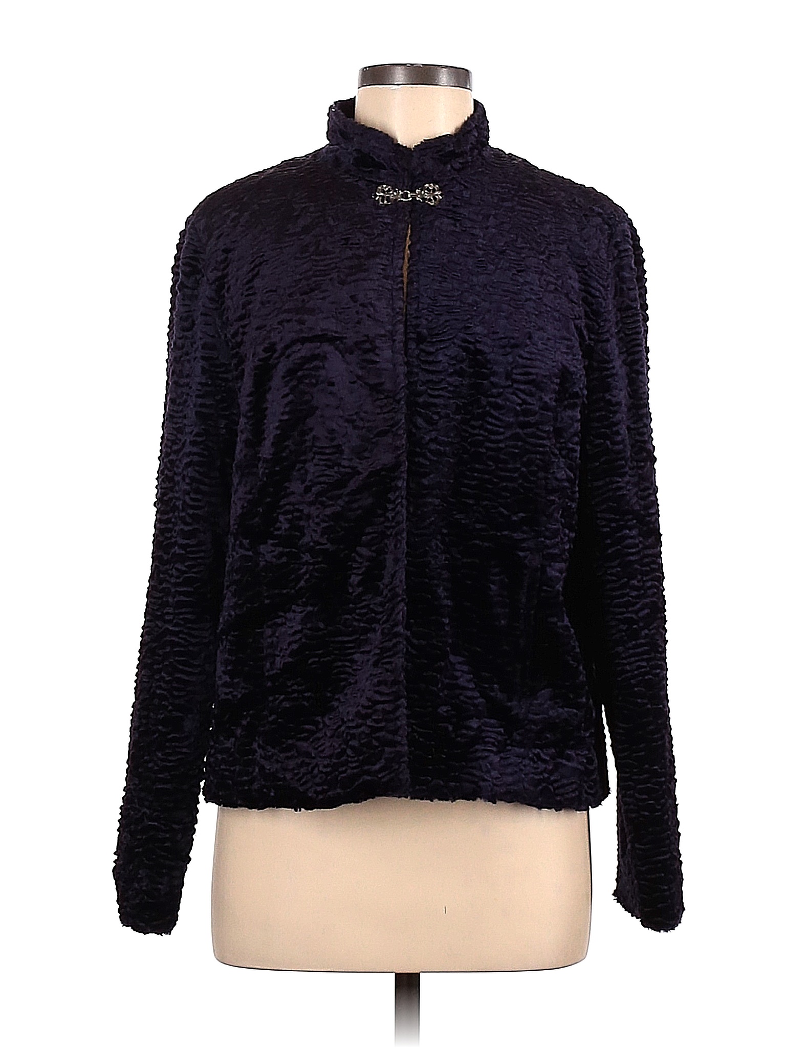 Koret Solid Colored Purple Jacket Size M - 83% off | thredUP