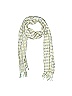 Jacqueline Ferrar Checkered-gingham Green Ivory Scarf One size - photo 1