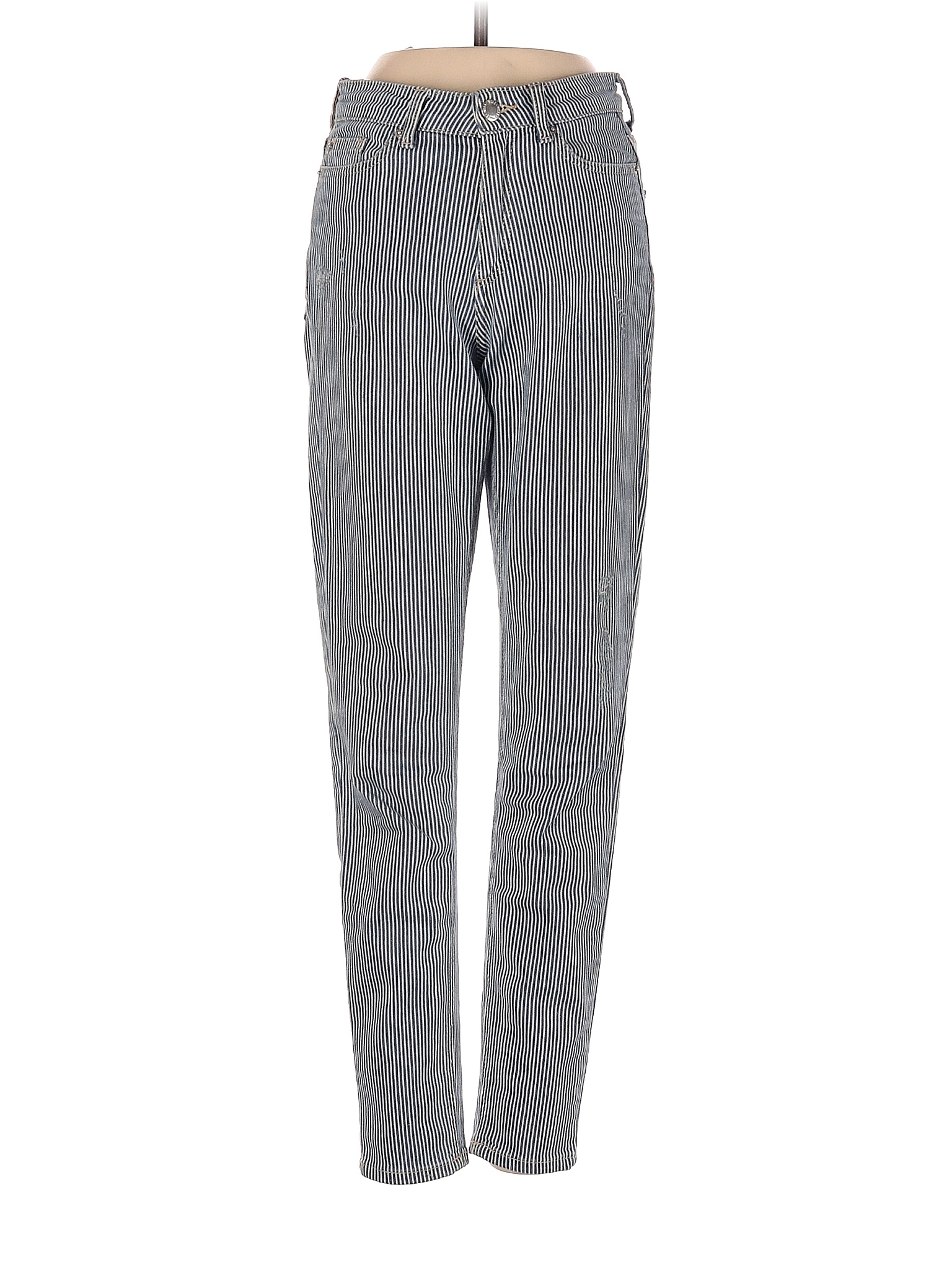 Miss Selfridge Stripes Multi Color Blue Jeans Size 2 73 off ThredUp