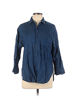 Trafaluc by Zara Long Sleeve Button-Down Shirt (view 1)