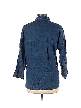 Trafaluc by Zara Long Sleeve Button-Down Shirt (view 2)