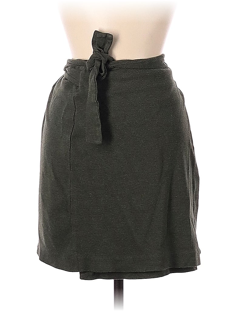 Pre-owned Ann Taylor Loft Casual Skirt In Gray