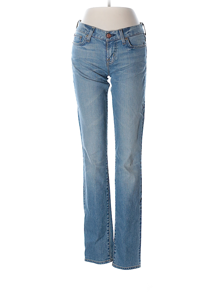 lightweight blue jeans