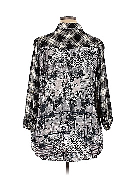 Tolani Long Sleeve Button-Down Shirt (view 2)