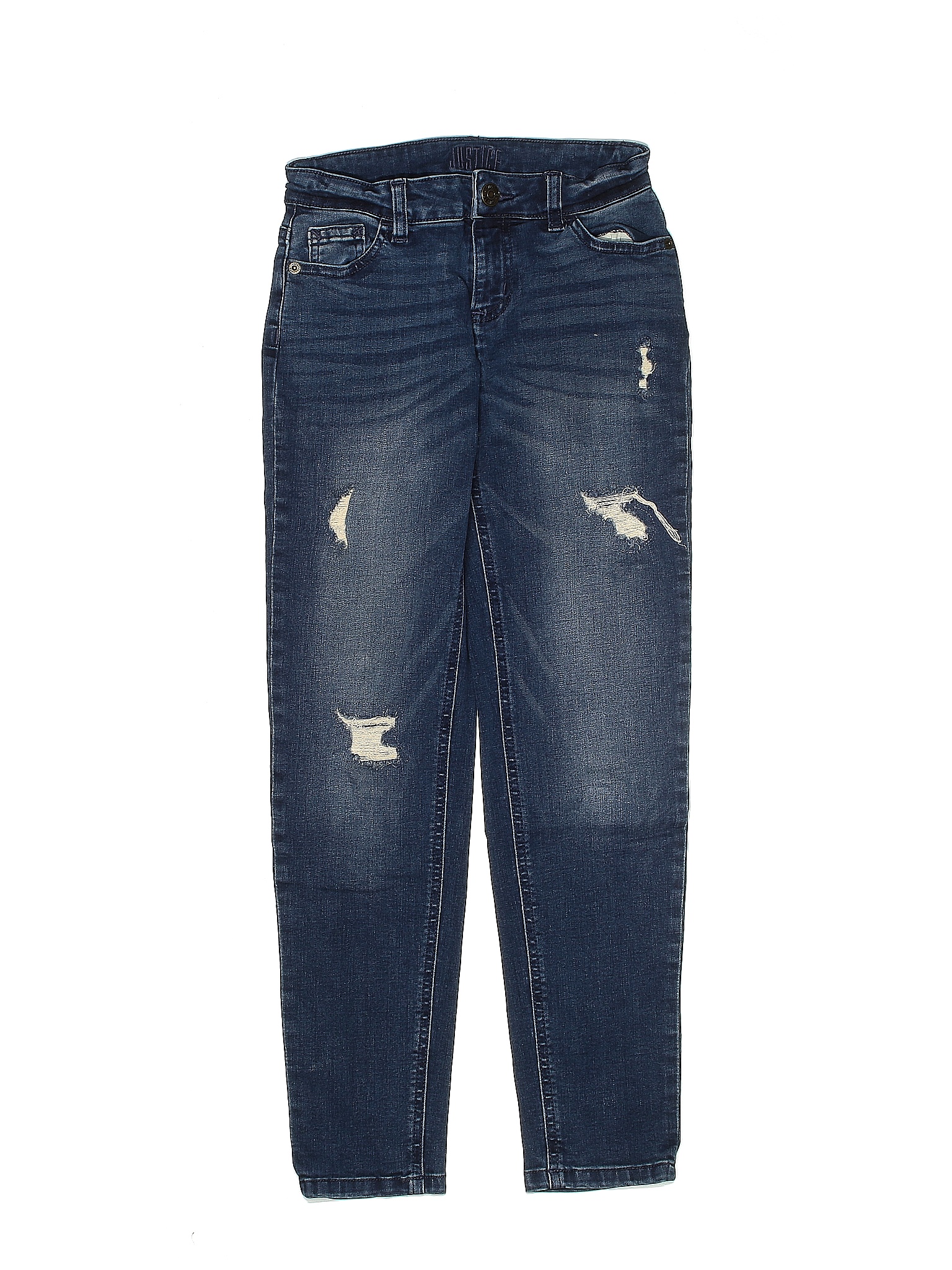 Justice Tortoise Blue Jeans Size 12 (Slim) 68 off ThredUp