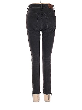 Madewell Petite Curvy High-Rise Skinny Jeans in Black Sea (view 2)