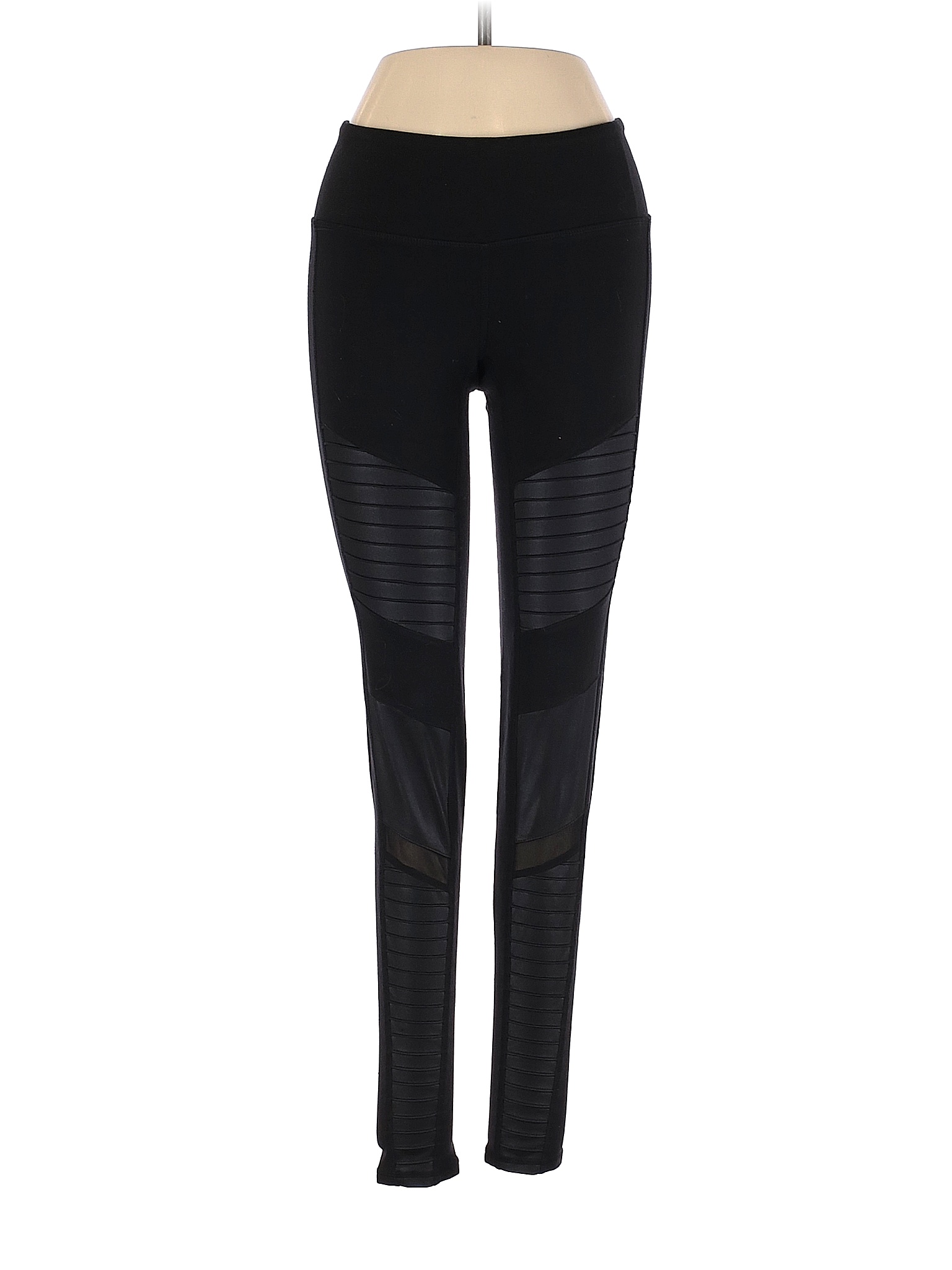 Alo Solid Black Active Pants Size XS 64 off thredUP