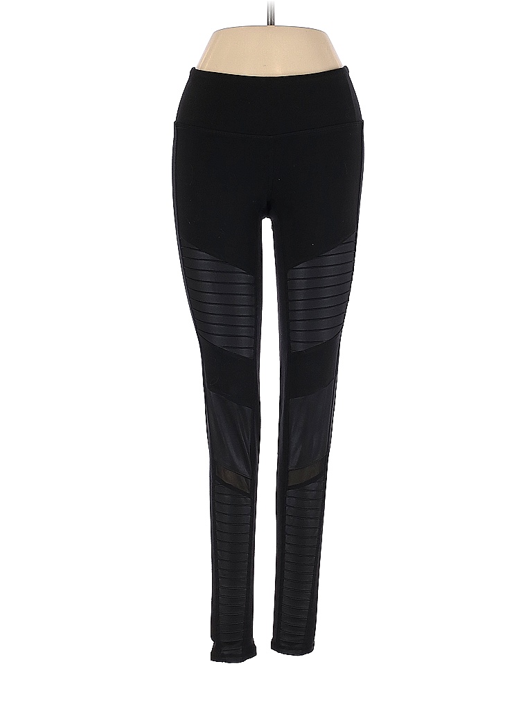 Alo Solid Black Active Pants Size XS 64 off thredUP