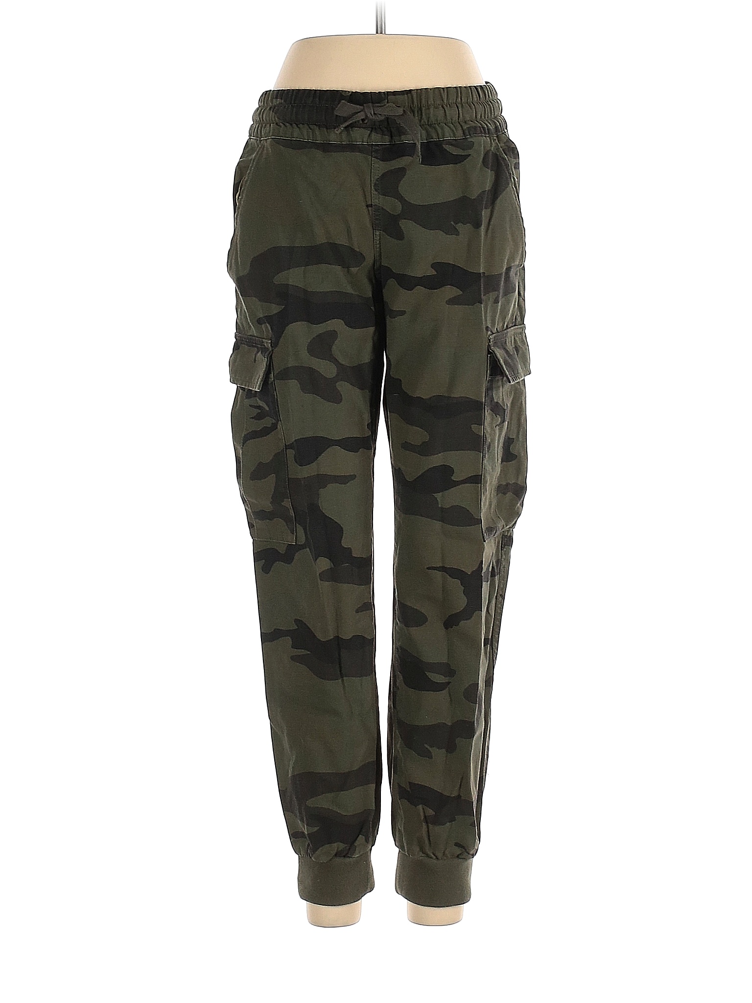 TNA 100 Cotton Camo Multi Color Green Cargo Pants Size S 70 off