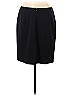 Tahari Solid Black Casual Skirt Size 10 (Petite) - photo 2