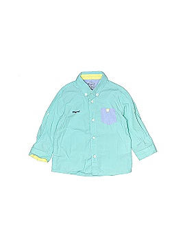 Baby Mayoral Long Sleeve Button-Down Shirt (view 1)
