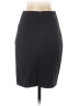 Nine West Solid Black Casual Skirt Size 2 - photo 2