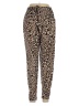 Seed 100% Viscose Animal Print Leopard Print Multi Color Tan Casual Pants Size 8 - photo 1