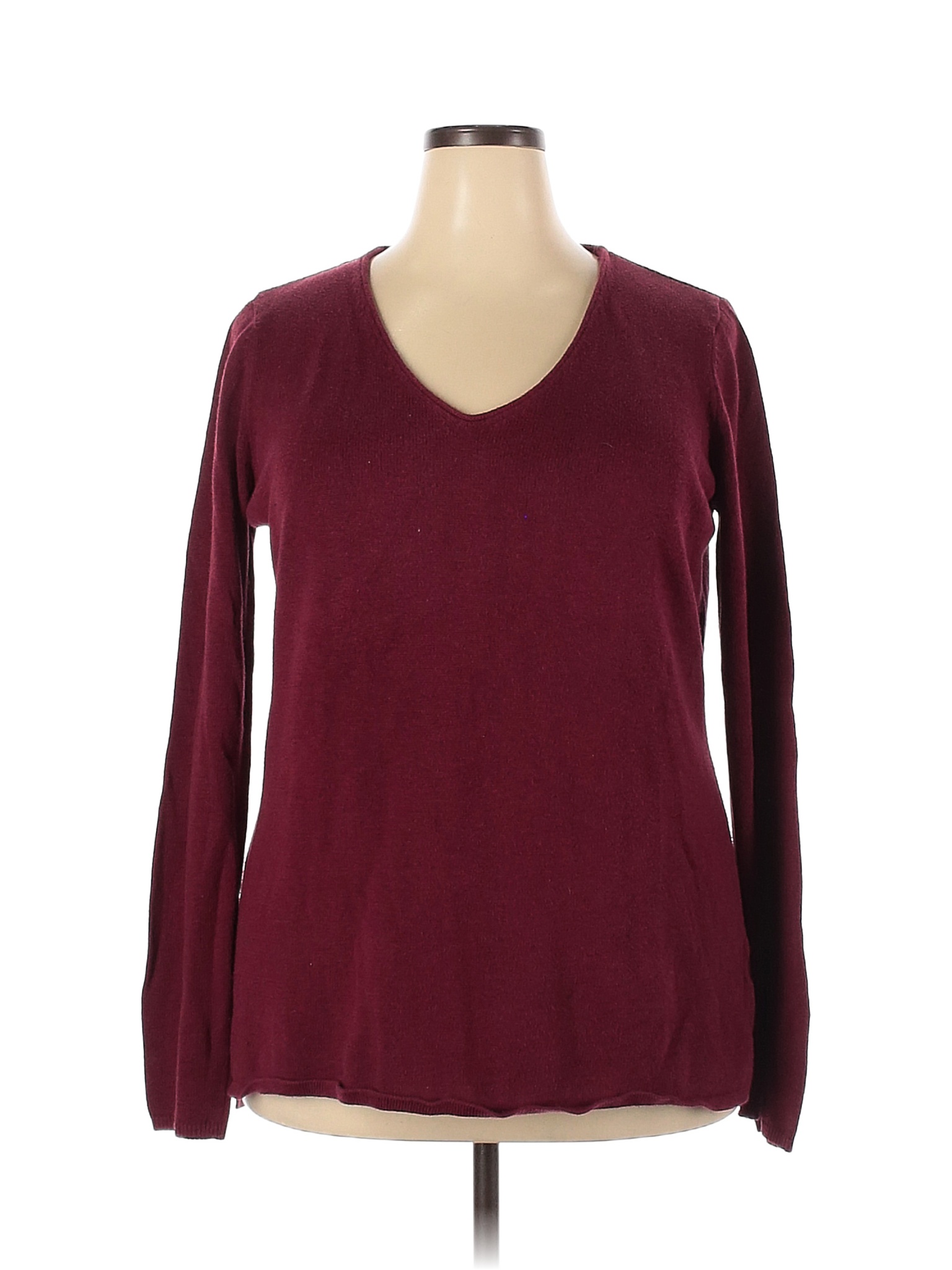 Old Navy Color Block Red Burgundy Pullover Sweater Size XXL 62 off